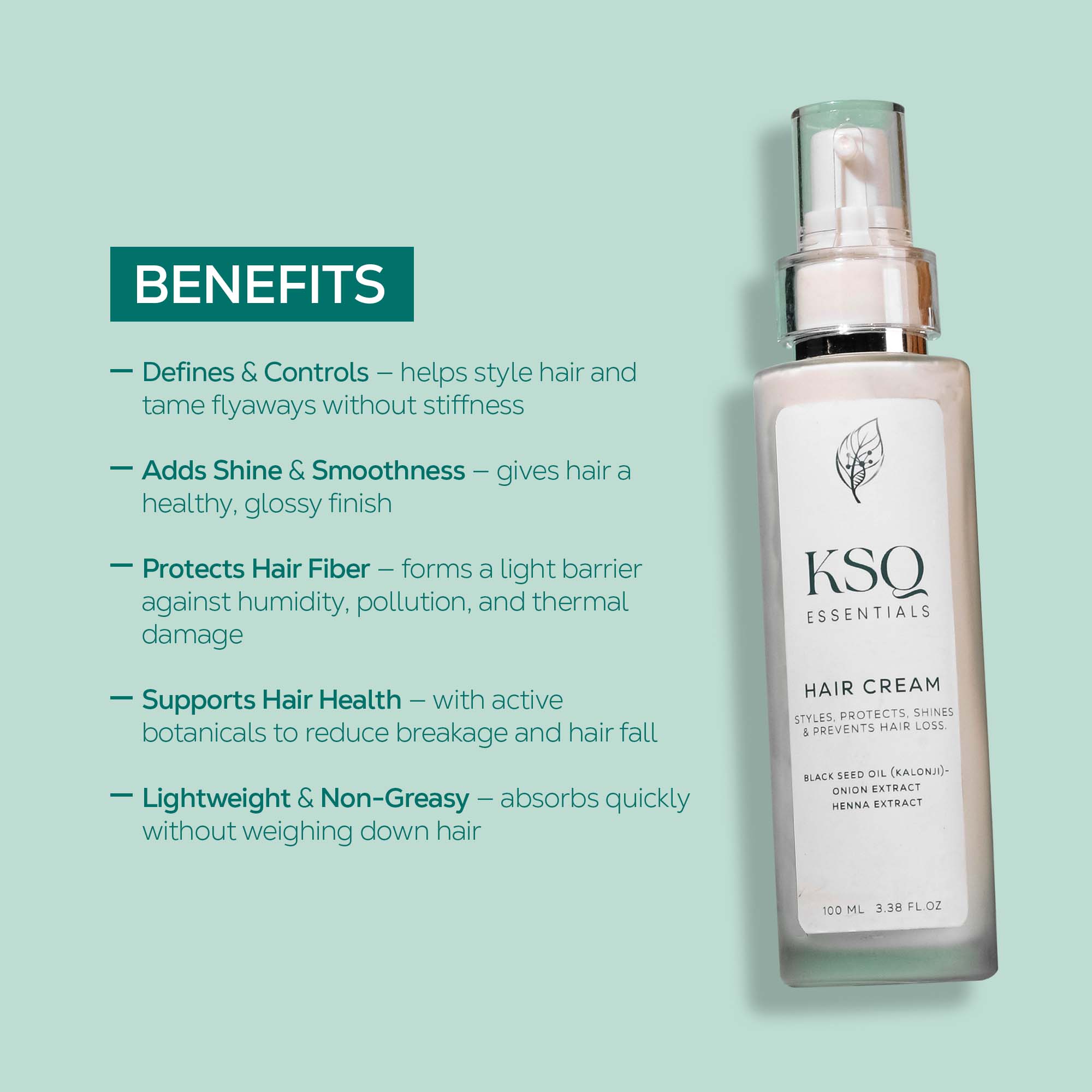KSQ Essentials Hair Cream